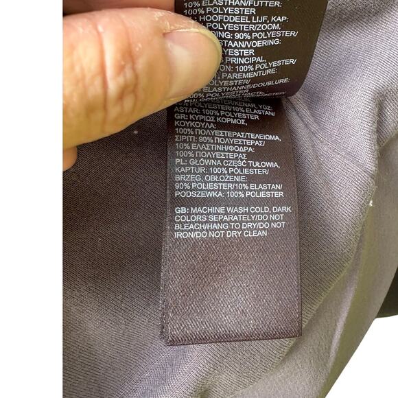 The North Face Furlander Faux Fur Hooded Vest Gray L NWOT - Picture 10 of 11